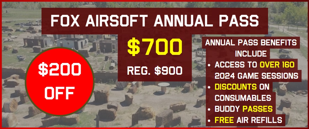 FAF Airsoft Field Annual Pass Black Friday Deal